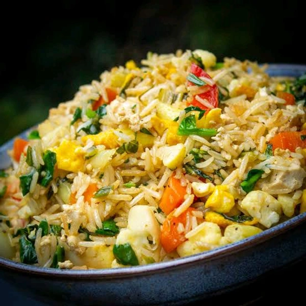 Spicy  Egg Fried Rice 