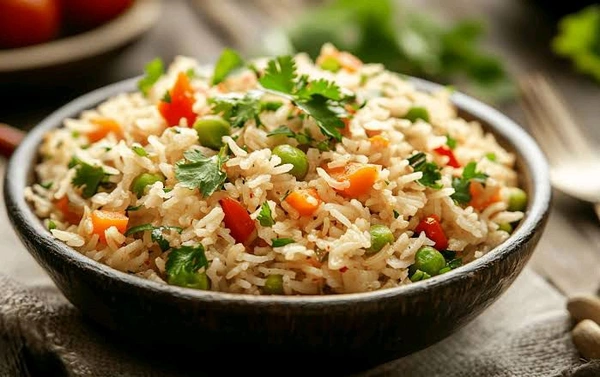 Spicy Veg Fried Rice 
