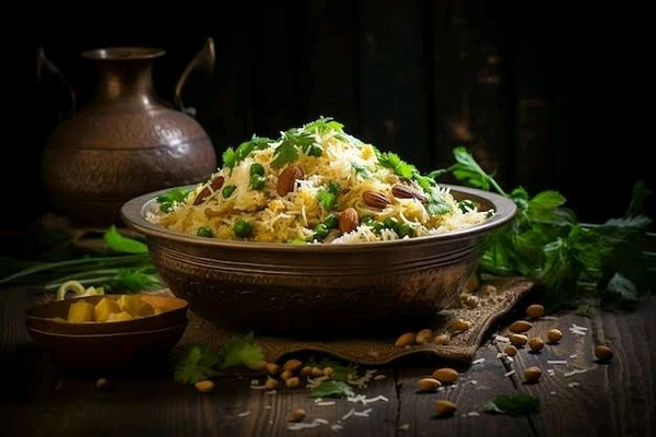 360 Mushroom biryani 