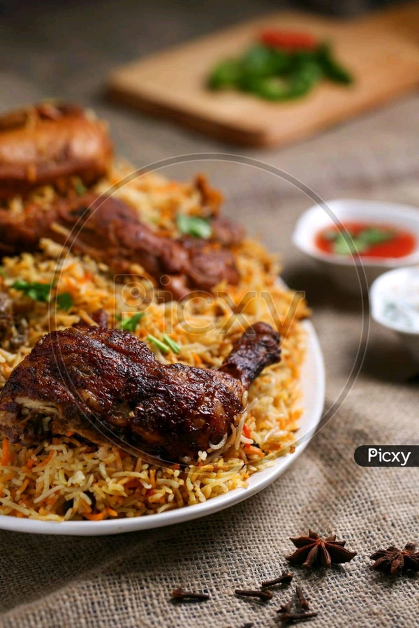 Venu Chicken Fry Piece Biryani  