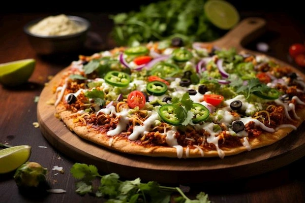 Wings  Mexican Chicken Pizza 