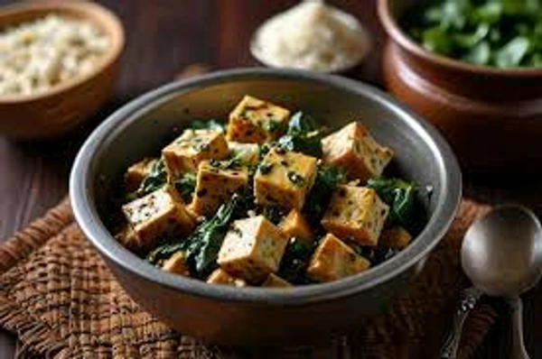 Bamboo  Methi Panner Curry
