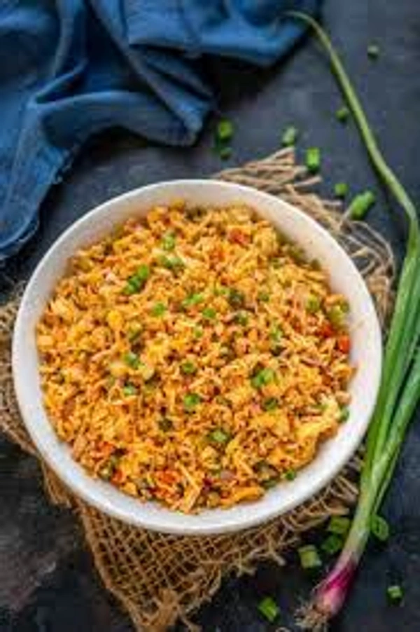 Bamboo  Egg Schezwan Fried Rice
