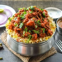 Potlam Spl Chicken biryani Single