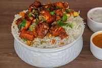 Chicken Fry Piece biryani Single 