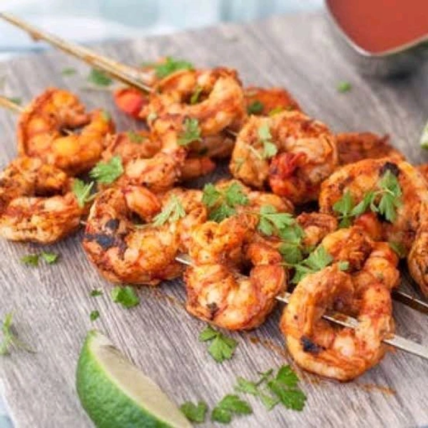 Veerabhadra  Prawns achari tikka