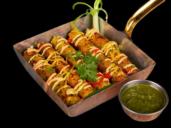 Veerabhadra  Makai Seekh Kabab