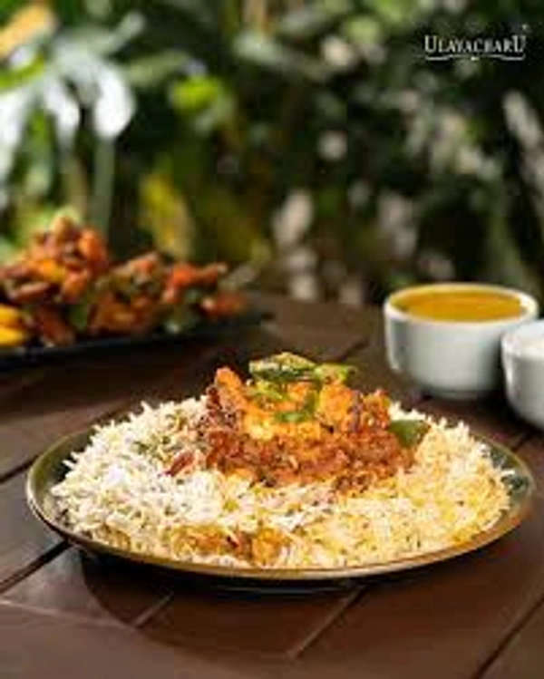 Veerabhadra  Mushroom Ulvacharu biryani 