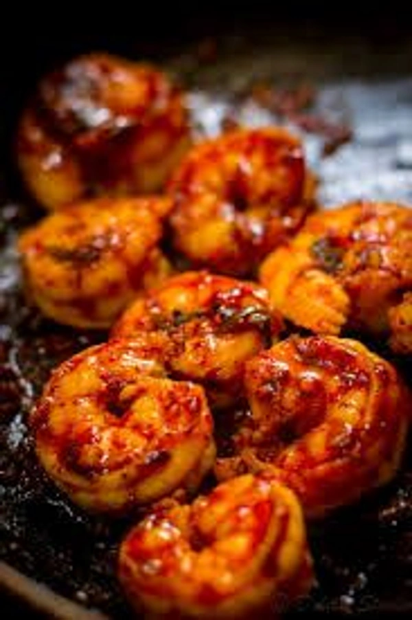 Platinum  Hakka Tossed Prawns