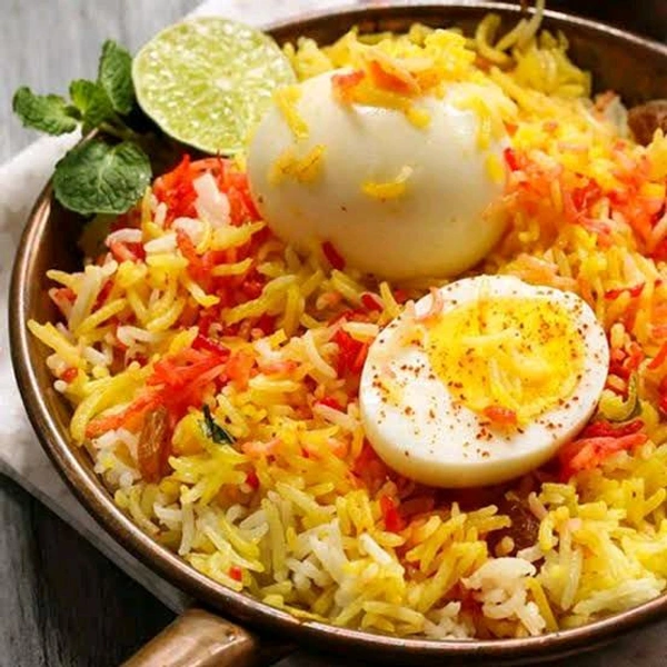 Platinum  Egg biryani Bhurji ( Basamati Kazana )