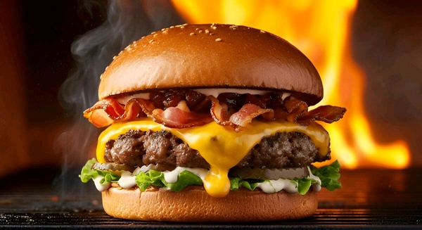 Veerabhadra bakery  Chicken Tower Burger