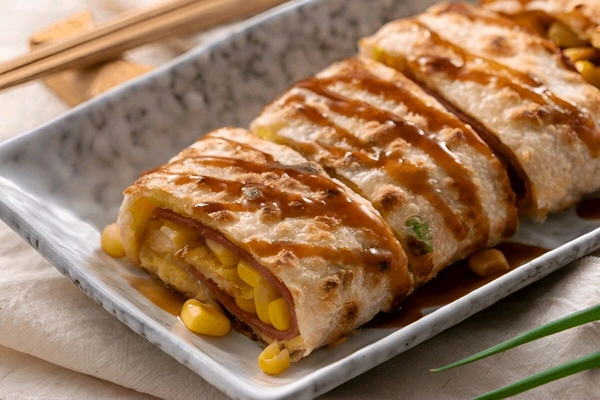 Veerabhadra bakery  Sweet Corn Roll[4pcs]

