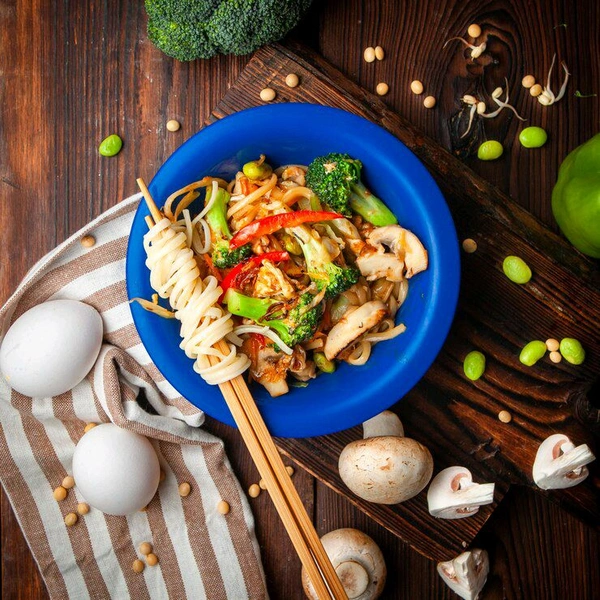 Veerabhadra bakery  
Mushroom Egg Noodles