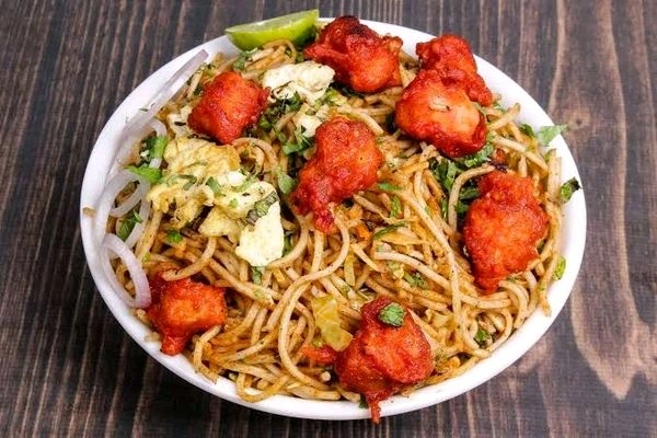 Veerabhadra bakery  Gobi Egg Noodles