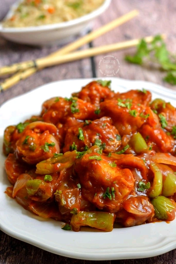 Sv Fastfood  Chicken Egg Manchurian 