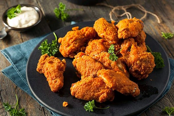 Ks bakery  Hot Wings ( 3 Piece )