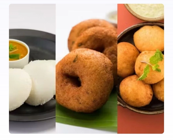 babai hotel  (2)Idli+(2)Gare+(2)Bajji