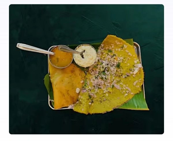 babai hotel  Ghee Onion Pesaratuu 