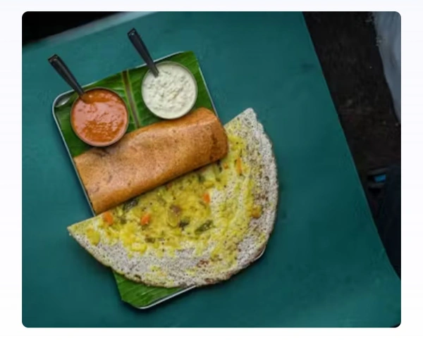 babai hotel  Ghee Podi+Masala Dosa