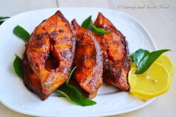 Fish Fry Curry Half Plate 