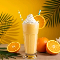 Orange Milkshake 