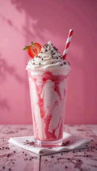 Strawberry Milkshake 