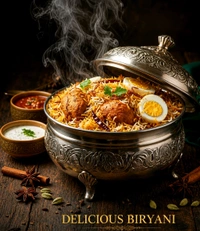 Chicken biryani{ Jumbo pack - 6 Pics}