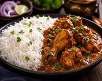 Rice + Chicken Curry { 200 g }