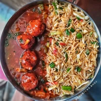 Veg Manchurian Rice
