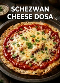 Schezwan Butter Dosa 