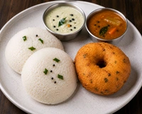 (2) Idli + (1) Wada 