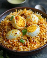 Egg biryani Single