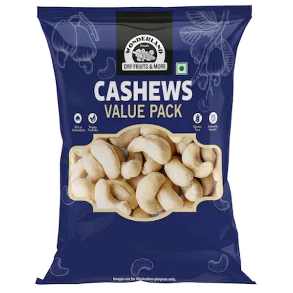 Wonderland Foods Value Pack Cashew 400 g