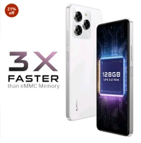 Lava Yuva 3 (Eclipse Black, 4+4*GB + 128GB)|Segment's Most Affordable Smartphone with 128 GB (UFS 2.2) Storage | 90Hz Punch Hole Display|13MP AI Triple Camera|Side Fingerprint Sensor |Bloatware Free - Galaxy white, 128 GB