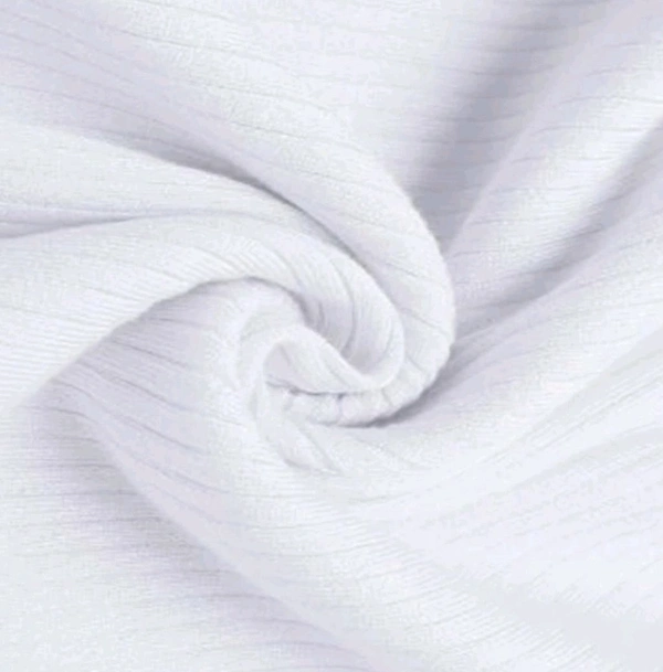 High Neck Full Sleeves Sweatshirt for Men - White, S