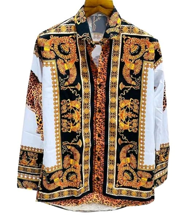 Trending Pushpa Shirt - Multicolour printed, M