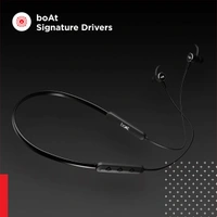 boAt Rockerz 255R Bluetooth Earphones with Mic - Black - Black