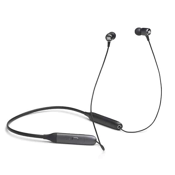 JBL Live 220BT in-Ear Wireless Neckband Headphones - Black - Black
