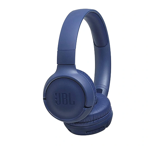 JBL Tune 500BT Wireless On-Ear Headphones with Mic - Blue - Blue