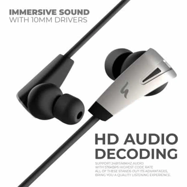 Ubon CL-66 Sound King 70 Hrs Backup Wireless 5.0 Neckband Earphone Bluetooth Headset