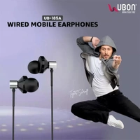 Ubon Rap King UB-185A Big Daddy Bass Earphones - Black