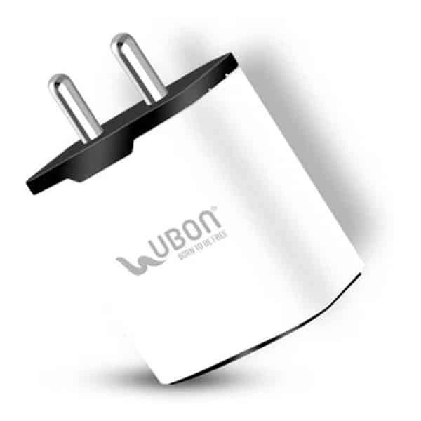 Ubon UBON USB Charger CH500 2.6A Dual USB Port Boost Charger with C Type Cable Included