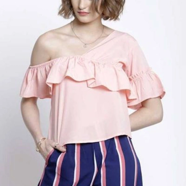 Trendy Casual wear Top for Women - peach