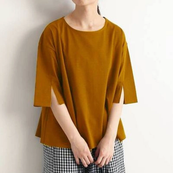 Trendy Women Cut Sleeve Half Sleeve Top