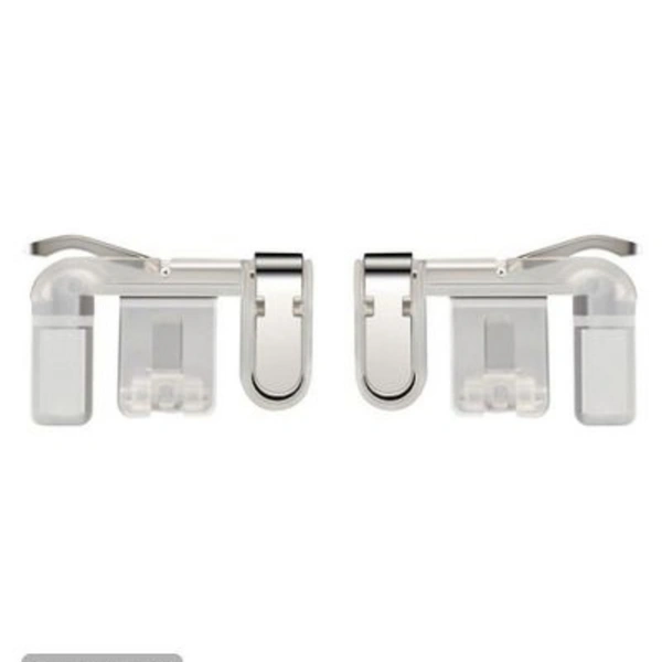 Pubg Mobile Trigger Joystick For All Mobile Phones ( Wireles) - white