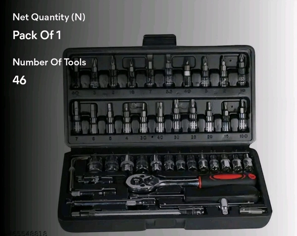 46in1 Wrench Screwdriver Set