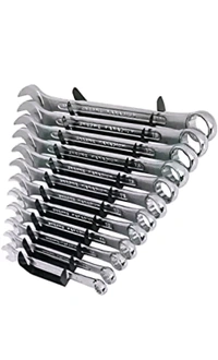 12pcs wrench spanner double sided combination wrench