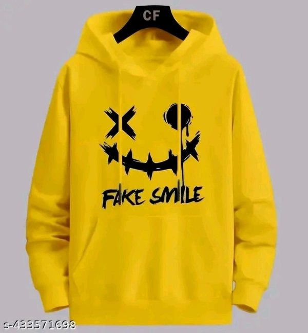 Hoodies Sweatshirts for Mens - Gold, M