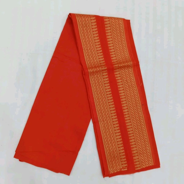 Twokart Cotton 265 GSM Bath, Face, Hair, Hand, Beach Gamcha  - Free Size, Red