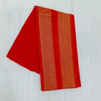 Twokart Cotton 265 GSM Bath, Face, Hair, Hand, Beach Gamcha  - Free Size, Red